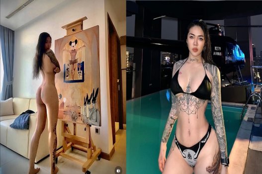 Thủy Tạ chơi tập thể với anh cu khủng